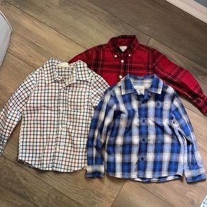Set of 4t Boy Dress Shirts